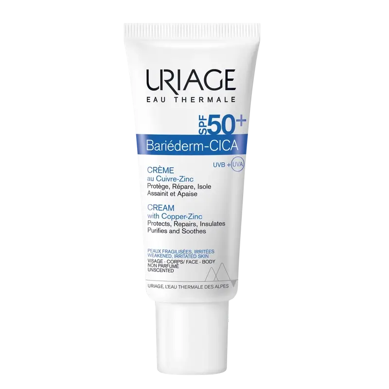 Uriage Bariéderm Cica krém SPF 50+ 40 ml