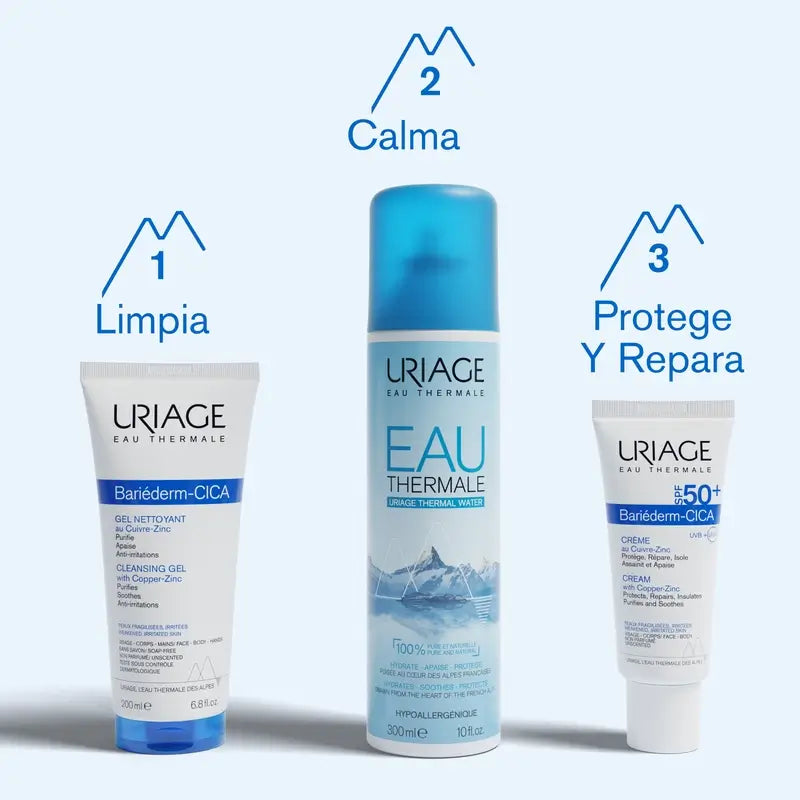 Uriage Bariéderm Cica krém SPF 50+ 40 ml