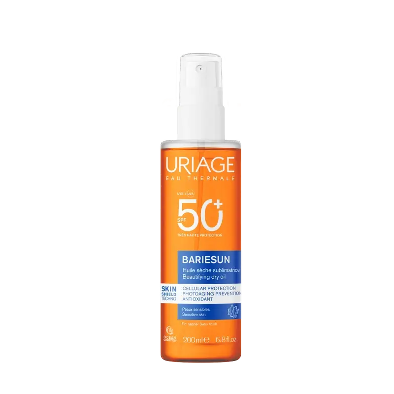 Uriage Bariésun Suchý olej SPF 50+, 200 ml