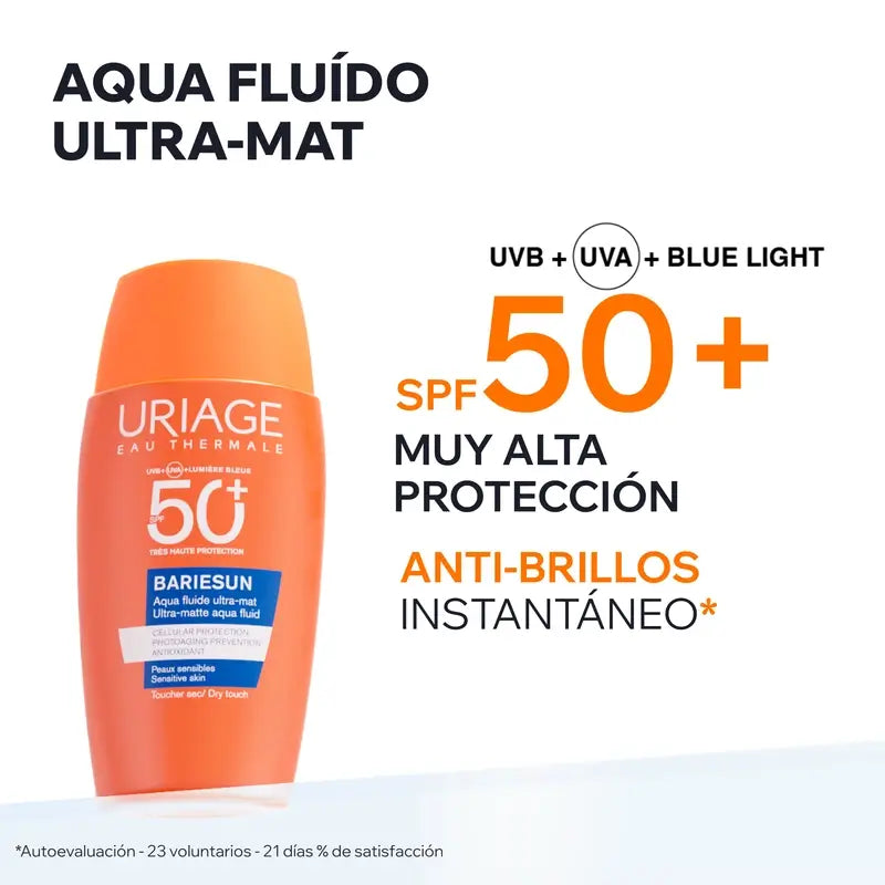 Uriage Bariesun Aqua Ultra-Mat Fluid SPF 50+, 50 ml