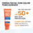 Uriage Bariésun Kompaktný minerálny krém SPF 50+ Zlatá farba 10 g