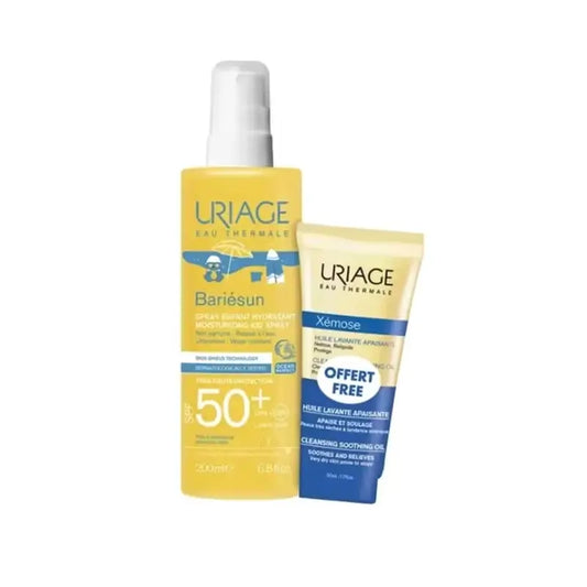 Uriage Bariesun sprej pre deti SPF 50++ s Xemose C8+ a olejom, 50 ml
