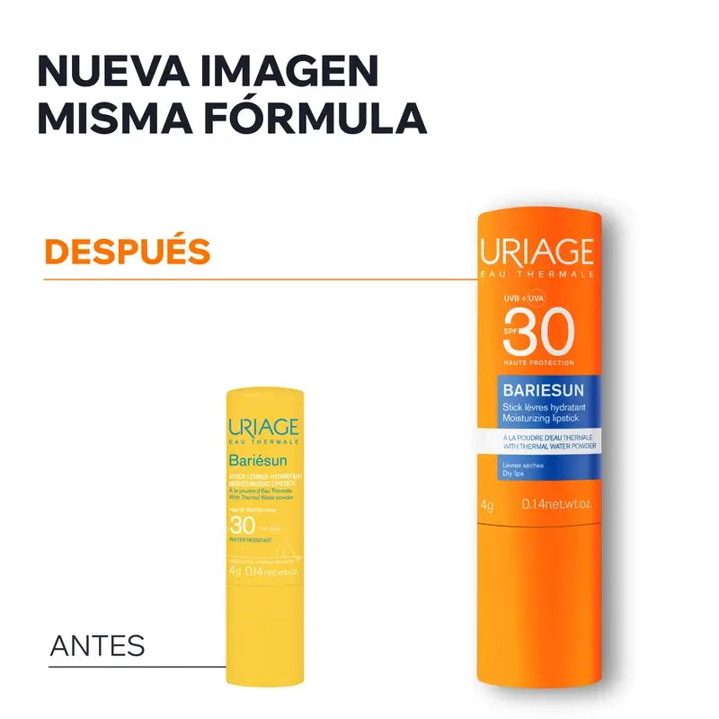 Uriage Bariésun balzam na pery SPF 30 4 g