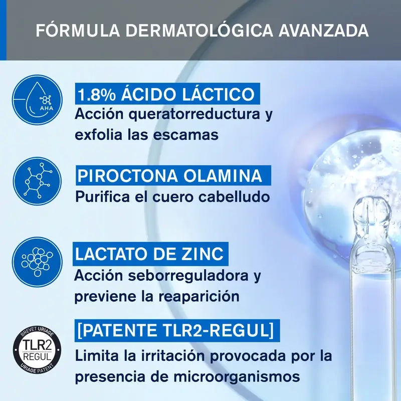 Uriage Šampón na redukciu keratínu 150 ml