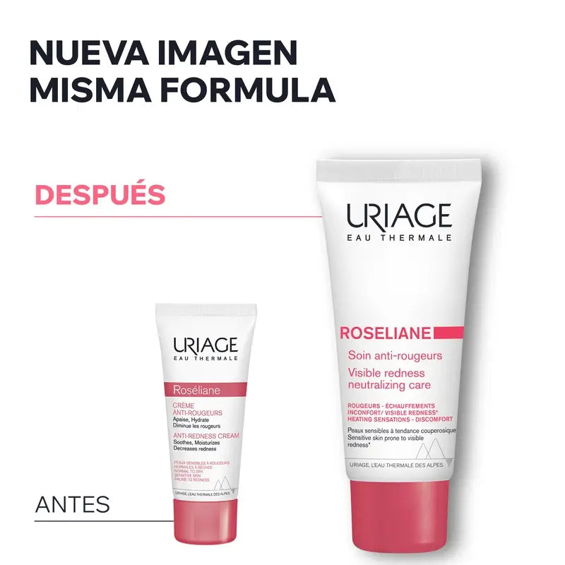 Uriage Krém proti začervenaniu, 40 ml
