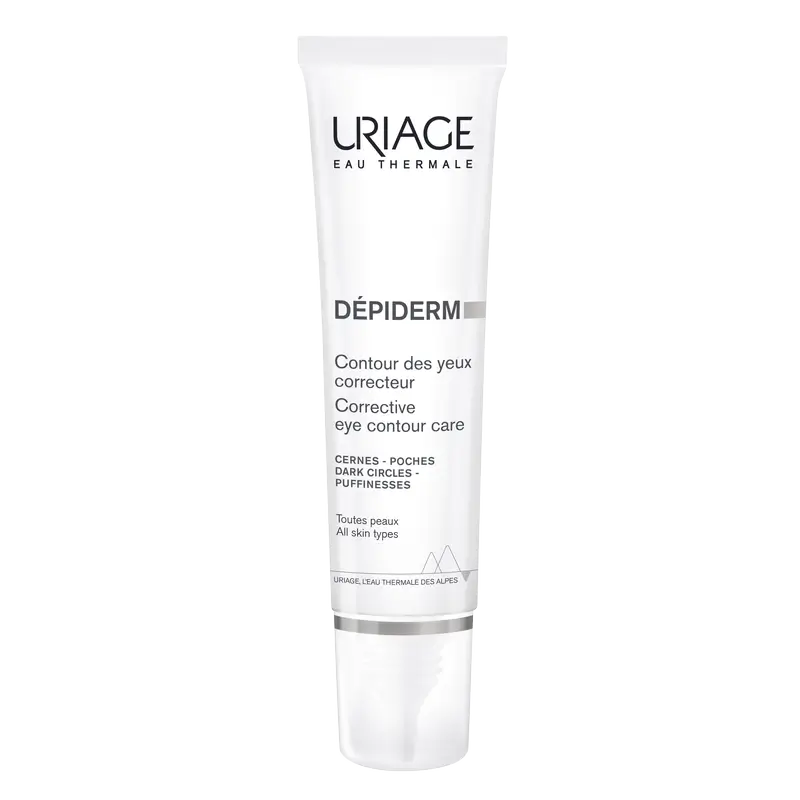 Uriage Dépiderm Ošetrenie okolia očí proti pigmentovým škvrnám a pre rozjasnenie, 15 ml