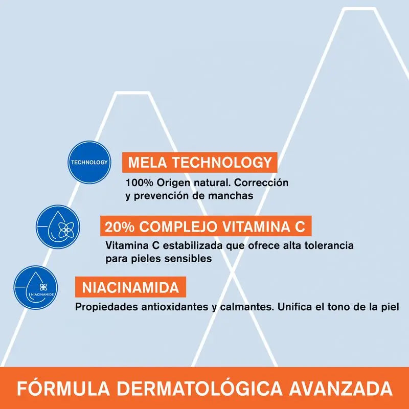 Uriage Dépiderm Pleťové sérum na starostlivosť proti pigmentovým škvrnám a pre rozžiarenie pleti, 30 ml