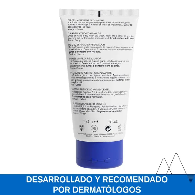 Uriage Ds Penový gél na reguláciu pleti 150 ml