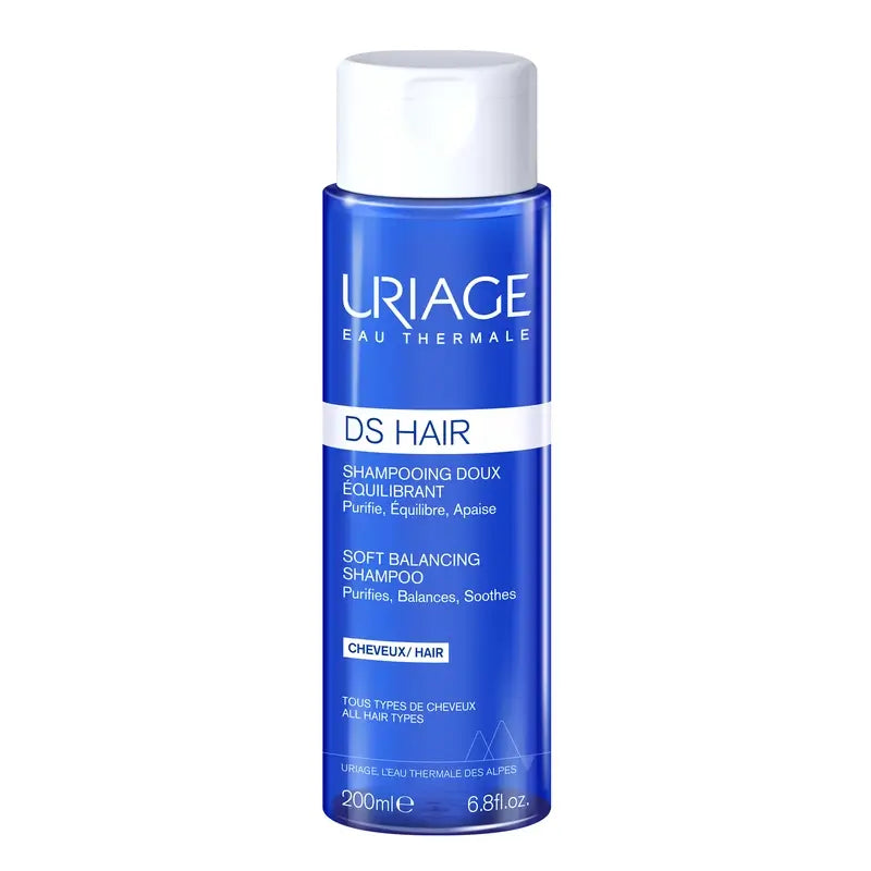 Uriage DS Hair Jemný vyvažujúci šampón 200 ml