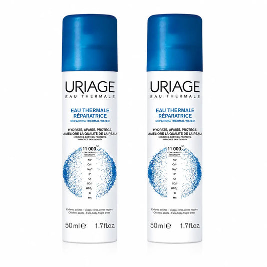 Uriage Eau Thermale Regeneračná termálna voda 50 ml, balenie po 2 ks