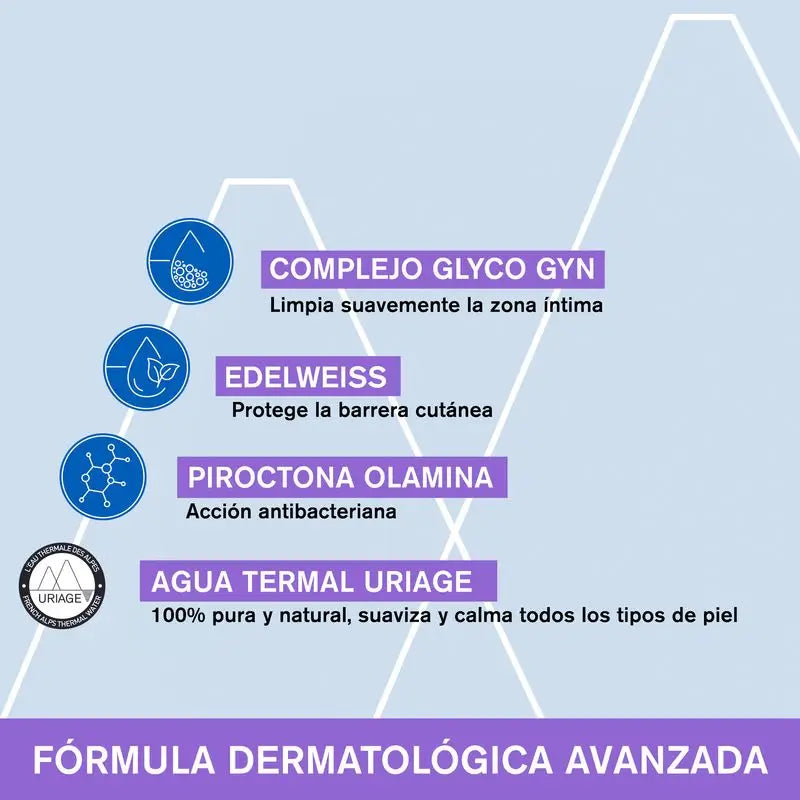 Uriage Gyn-8 gél na intímnu hygienu, 100 ml