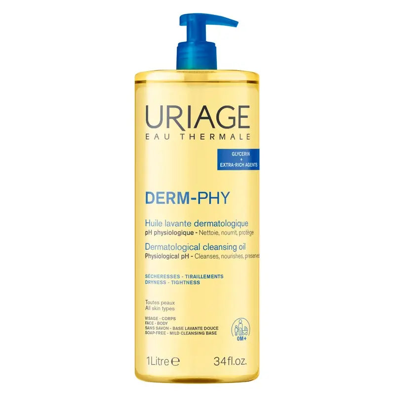 Uriage Hygiena  Čistiaci olej  , 1000 ml