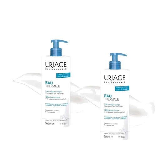 Uriage Hydratačné hodvábne mlieko 500 ml, balenie po 2 ks