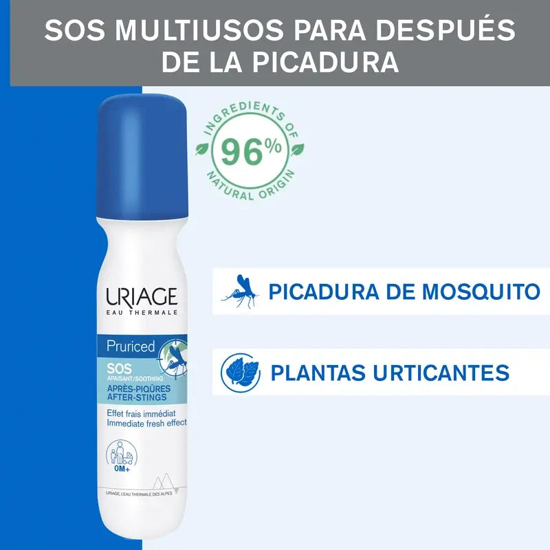 Uriage Pruriced SOS starostlivosť po uštipnutiach, 15 ml