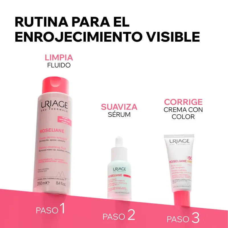 Uriage Roséliane CC krém SPF 50+, 40 ml