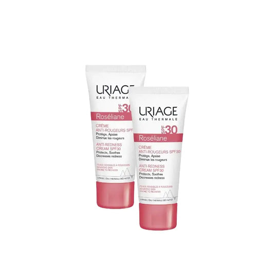 Uriage Roséliane Krém proti začervenaniu SPF30 40 ml, balenie po 2 ks