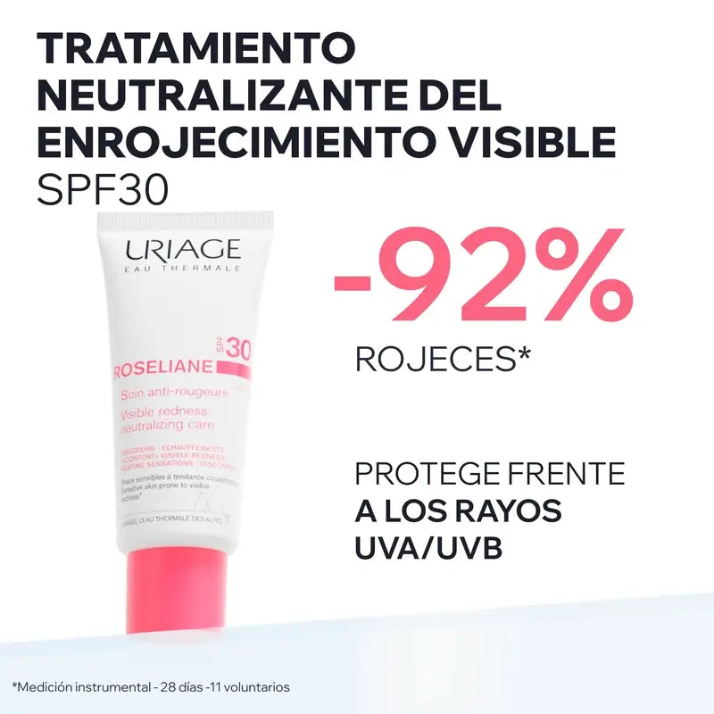 Uriage Roséliane Krém proti začervenaniu SPF 30 40 ml