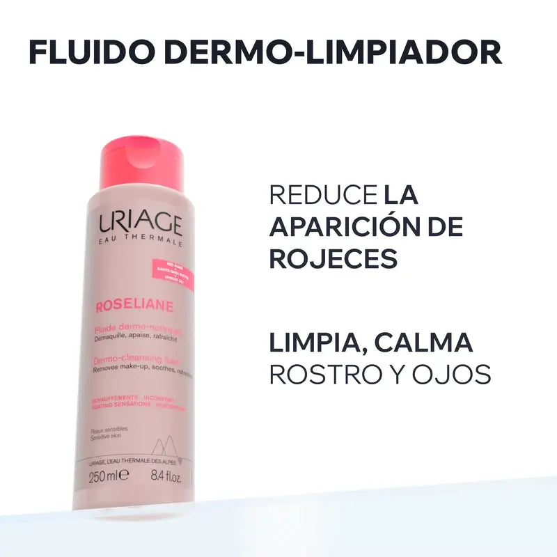 Uriage Roséliane Dermočistiaci fluid, 250 ml