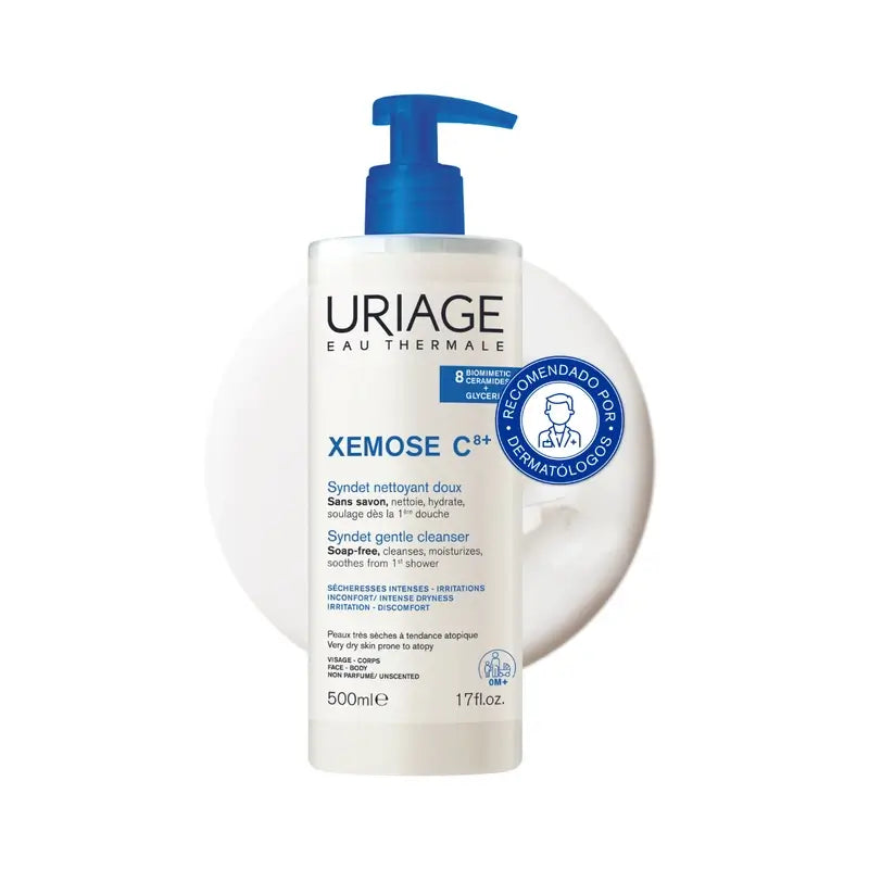 Uriage Xemose C8+ Syndet jemný čistiaci prípravok 500 ml