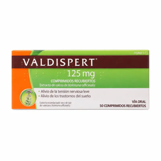 Valdispert 125 mg, 50 tabliet
