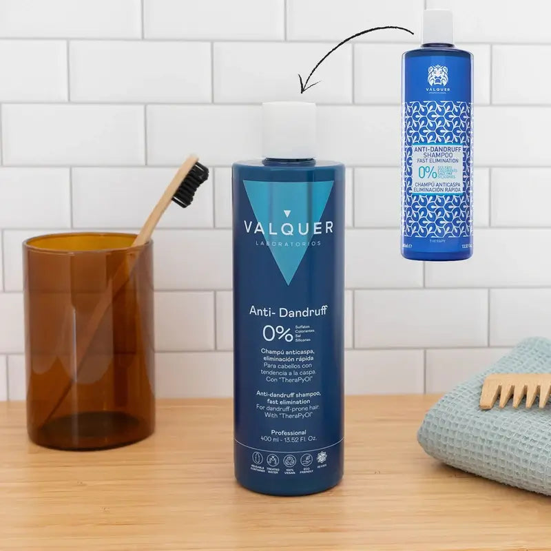 Valquer Hair Care Šampón proti lupinám, rýchle odstránenie, 400 ml