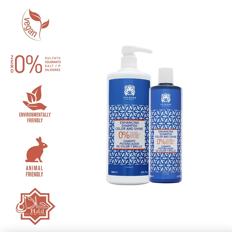 Valquer Hair Care Šampón na zvýraznenie farby a lesku, 400 ml