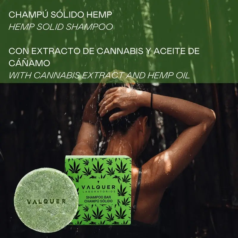 Valquer Hair Care Hemp – tuhý šampón, 50 g