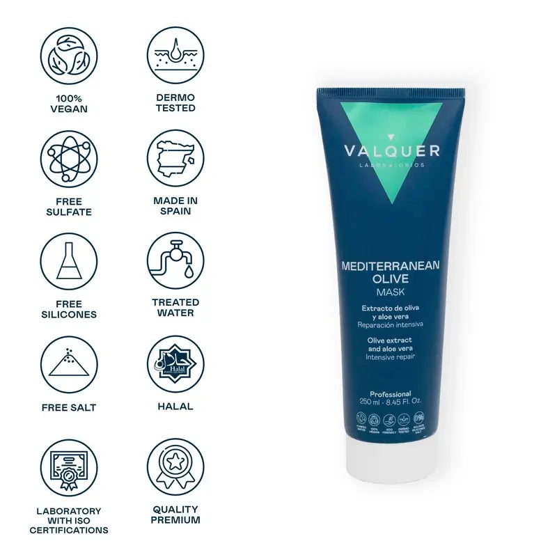 Valquer Hair Care – intenzívna regeneračná maska na vlasy, 250 ml