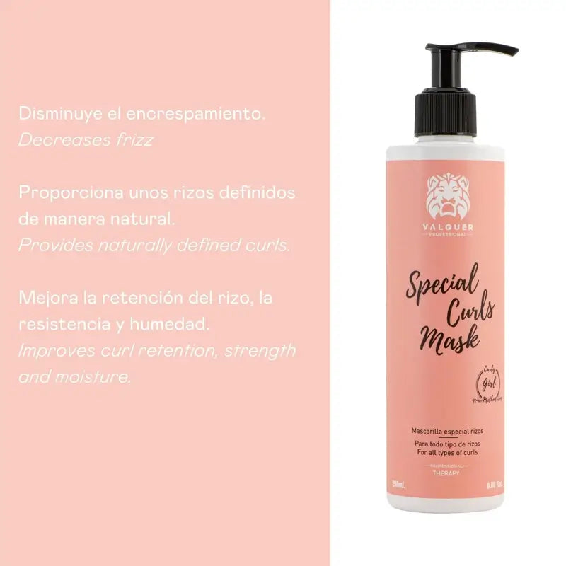 Valquer Hair Care Špeciálna maska na kučeravé vlasy, 275 ml