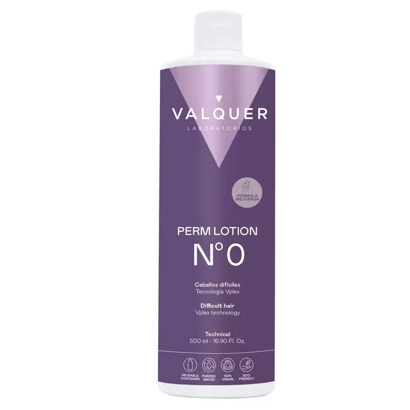 Valquer tekutý prípravok na trvalú onduláciu č. 0 (náročné vlasy), 500 ml