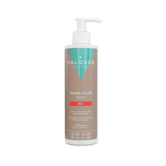 Valquer Maska na vlasy, farba červená – Power Color, 275 ml