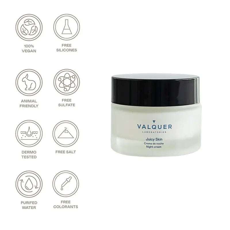 Valquer Skin Care Nočný hydratačný krém, 50 ml