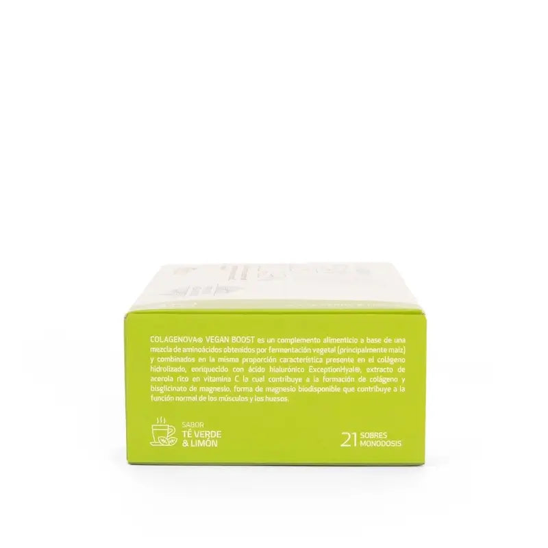 Colagenova Vegan Boost Zelený čaj + citrón, 21 vrecúšok 