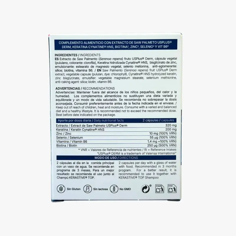 Kerastive Woman Hair & Nails, 60 kapsúl 