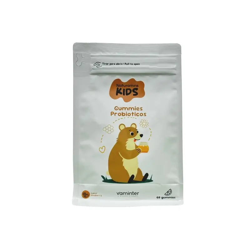 Naturamins Kids Probiotiká, 60 žuvačiek 