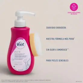 Veet Depilačný krém do sprchy pre citlivú pokožku 400 ml