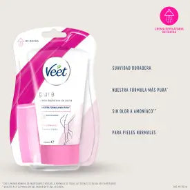 Veet depilačný krém do sprchy pre normálnu pokožku 150 ml