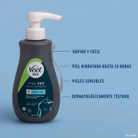 Veet Men depilačný krém pre citlivú pokožku, 400 ml