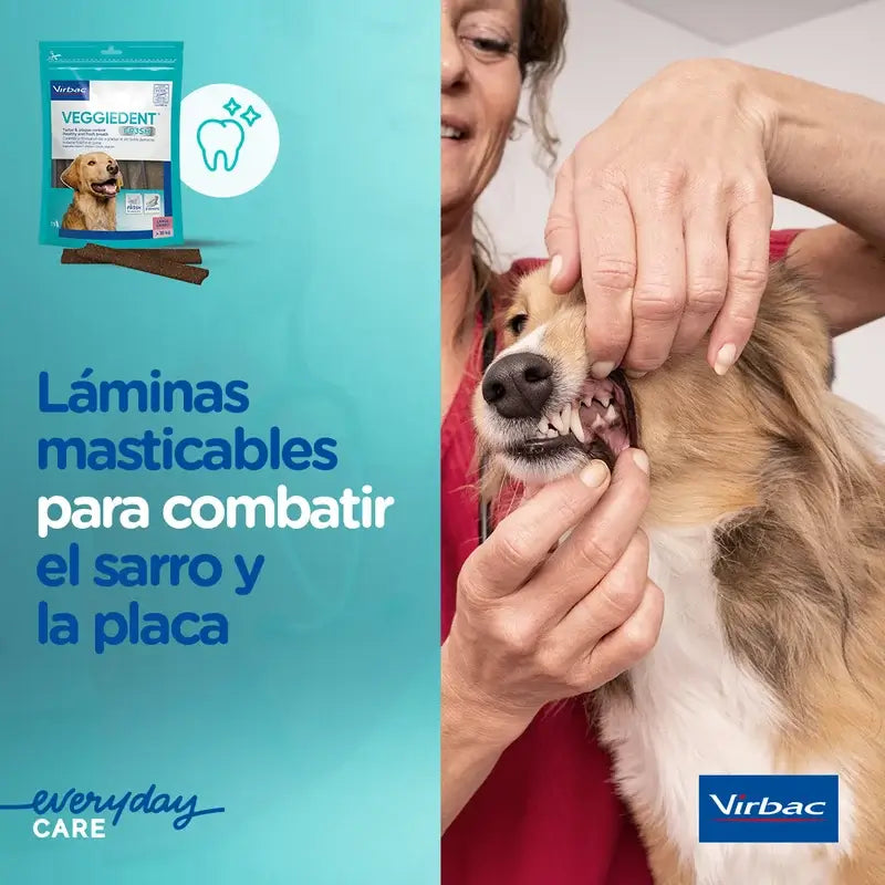Virbac Veggiedent Fr3sh S, dentálne pamlsky pre psov malých plemien