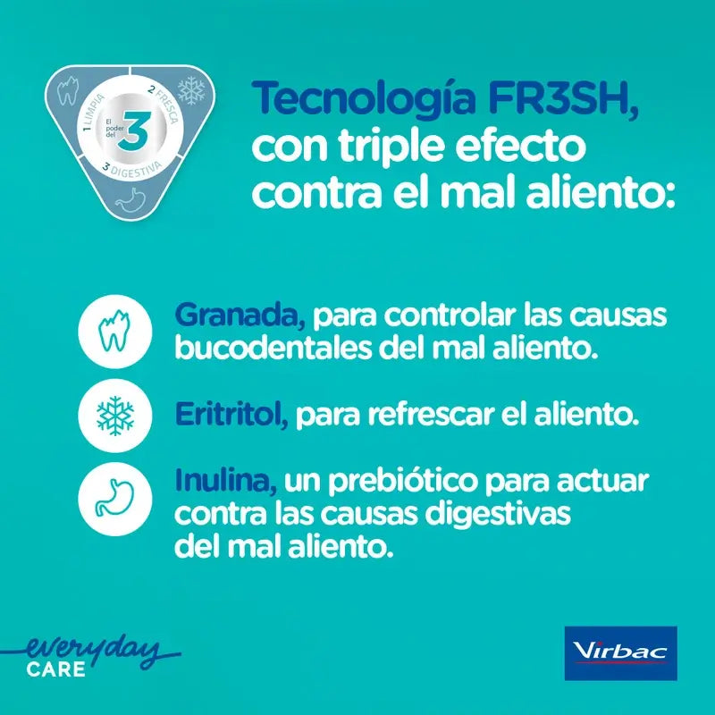 Virbac Veggiedent Fr3sh S, dentálne pamlsky pre psov malých plemien