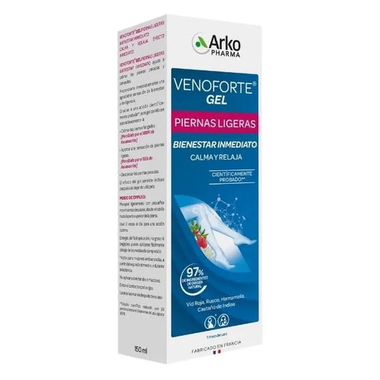 Arkopharma Venoforte gél s chladivým účinkom, 150 ml