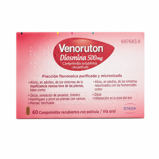 Venoruton 500 mg, 60 filmom obalených tabliet