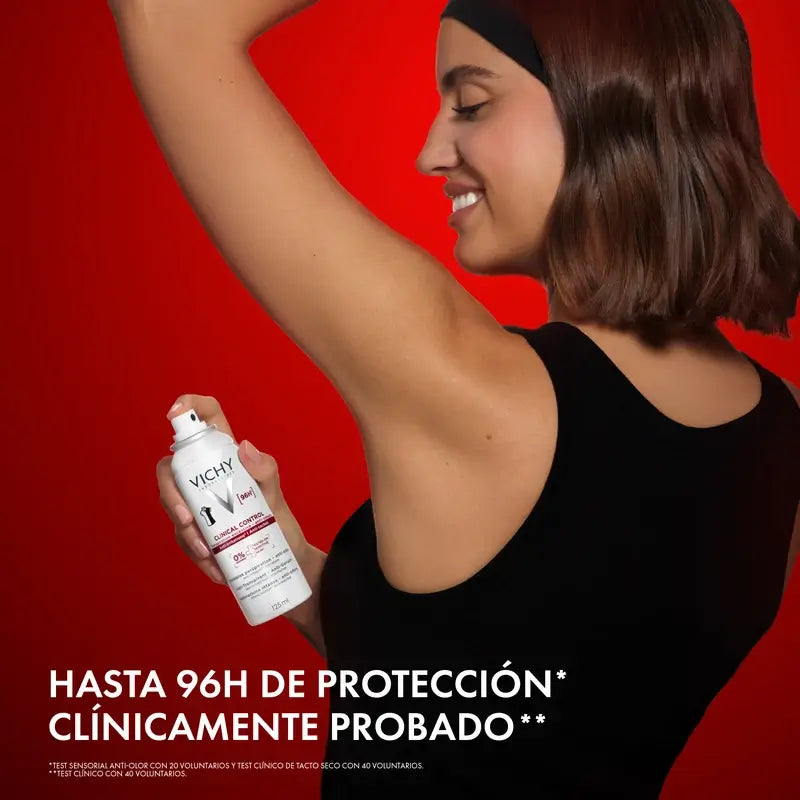 Vichy Clinical Control 96h Antiperspirant v spreji pre ženy, 125 ml