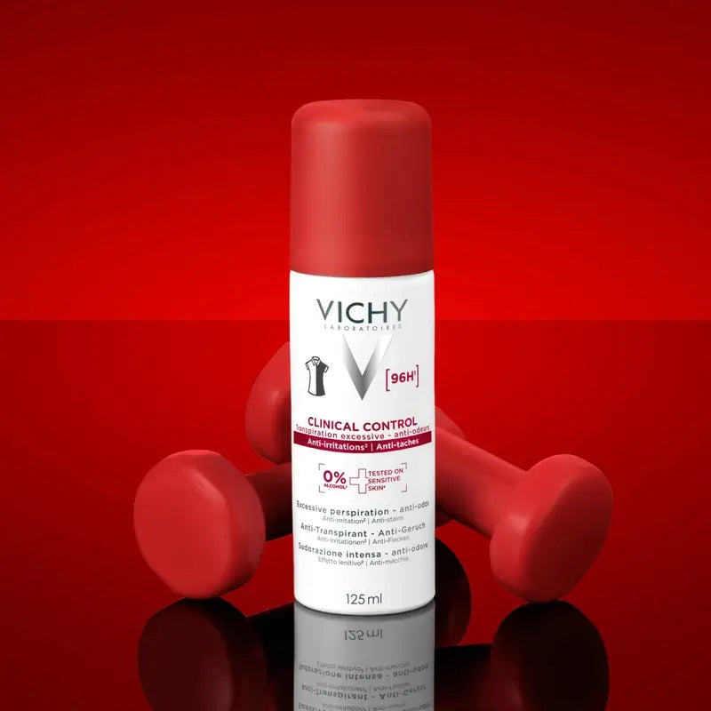 Vichy Clinical Control 96h Antiperspirant v spreji pre ženy, 125 ml