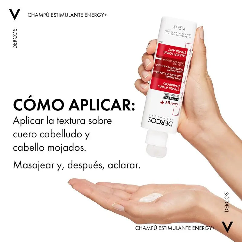 Vichy Dercos Technique  Energy+ Stimulujúci šampón 200 ml