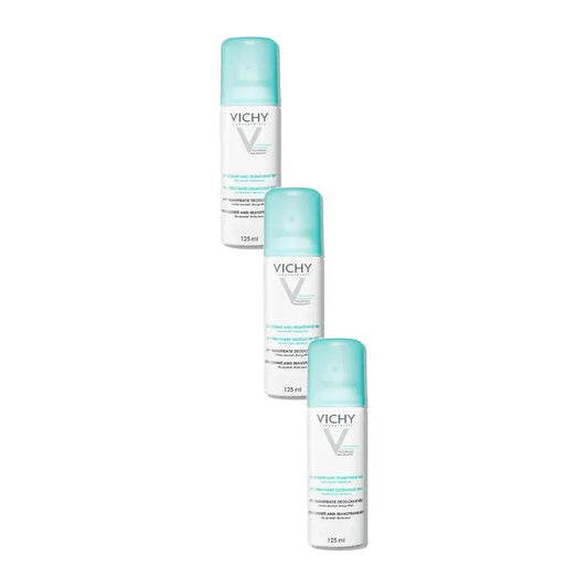 Vichy dezodorant proti poteniu 48H v spreji 125 ml, balenie po 3 ks