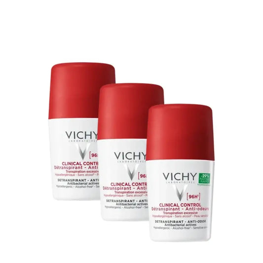 Vichy Dezodorant Clinical Control 96H, balenie po 3 kusoch