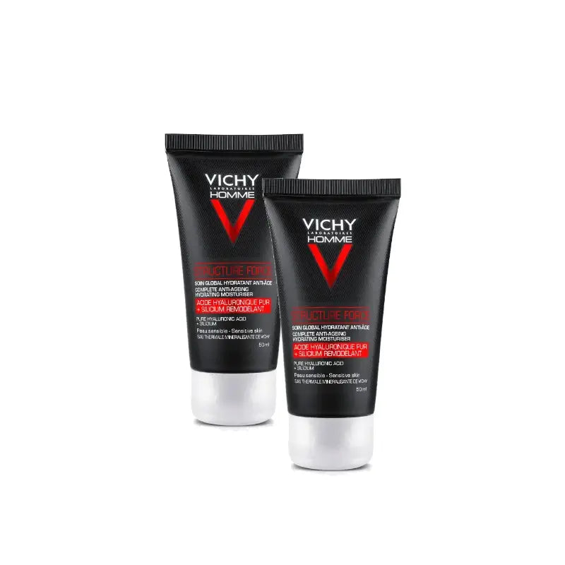 Vichy Homme Structure Force – pleťový krém pre mužov, 50 ml, balenie po 2 ks