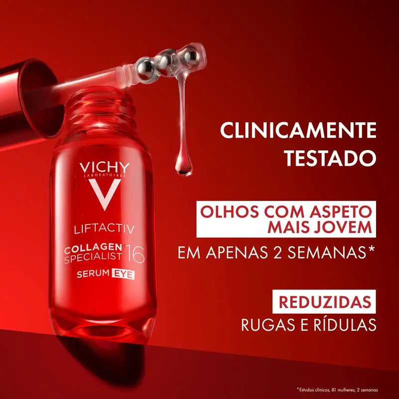 Vichy Liftactiv Collagen 16 Sérum na oblasť okolo očí, 15 ml