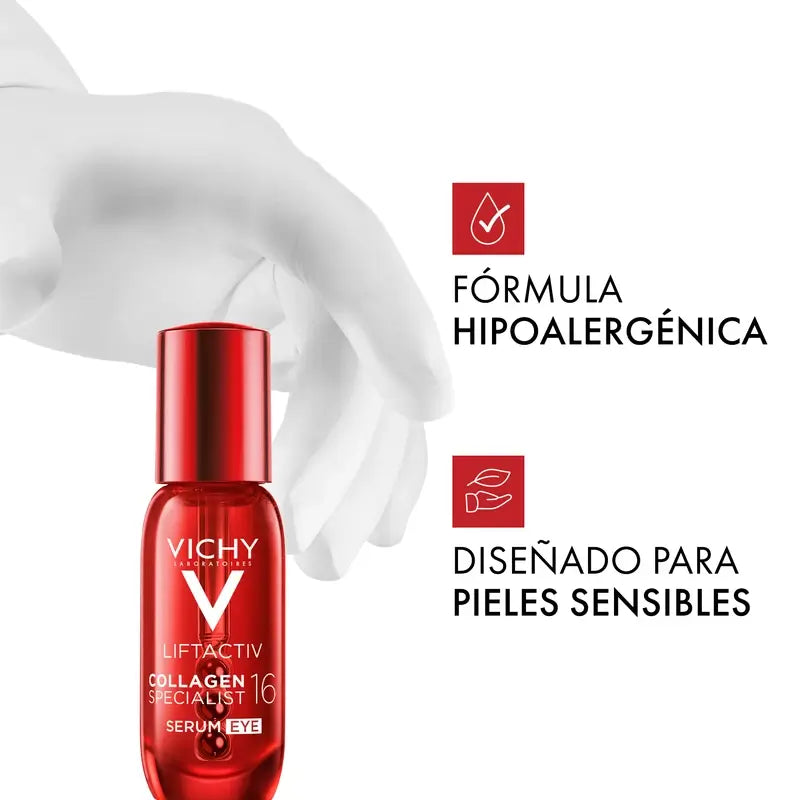 Vichy Liftactiv Collagen 16 Sérum na oblasť okolo očí, 15 ml
